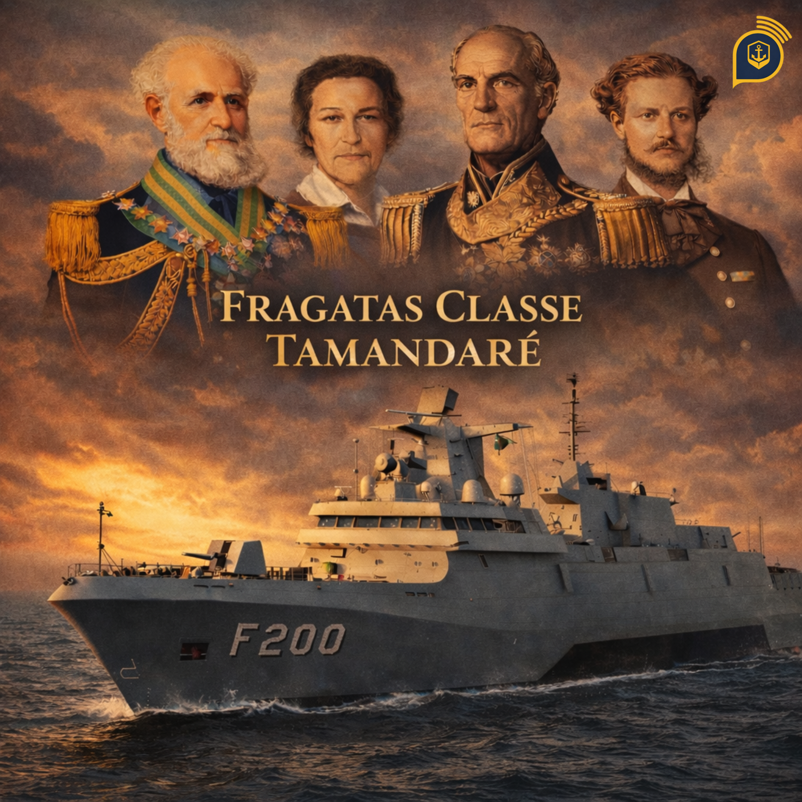 Os heróis por trás das Fragatas Classe Tamandaré