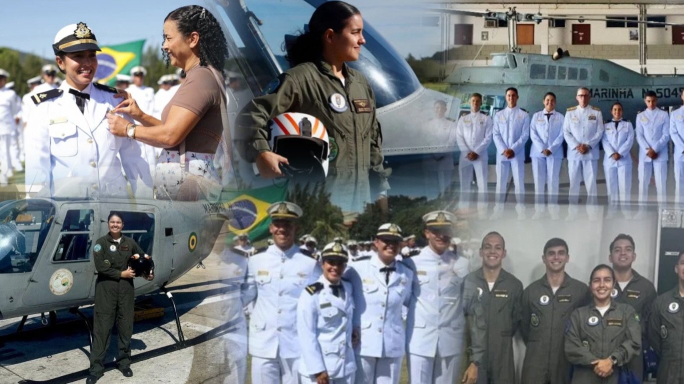 Marinha do Brasil forma primeiras mulheres da Aviação Naval em marco histórico para a Força