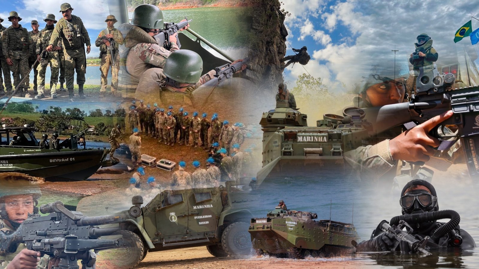 Operação Furnas reúne 2 mil militares, blindados, robôs e drones no “Mar de Minas”