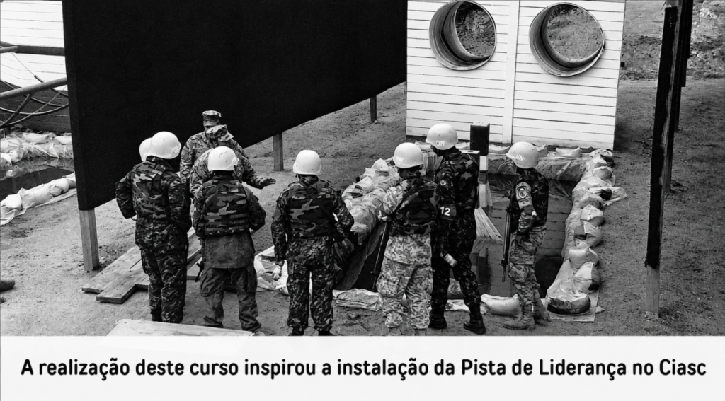 Pista de Liderança: como a Marinha forma líderes militares 3 Instalação da Pista de Liderança no CIASC