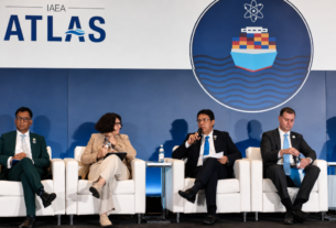 Lançamento da iniciativa ATLAS, em Washington, nos Estados Unidos, nos dias 26 e 27 de agosto de 2026. O encontro reuniu representantes internacionais para discutir o uso seguro de novas tecnologias nucleares no setor marítimo. Foto: Marinha do Brasil.