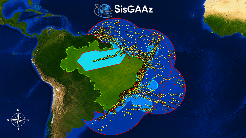 Marinha na Margem Equatorial: o desafio de acompanhar o novo ciclo estratégico do petróleo brasileiro 6 Sistema de Gerenciamento da Amazônia Azul (SisGAAz)
