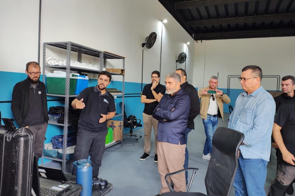 Governo do Piauí conhece o HARPIA e avalia tecnologia nacional para monitoramento e segurança 3 Sistema de Aeronave Remotamente Pilotada (SARP) HARPIA, desenvolvido e produzido pela ADTECH-SD.