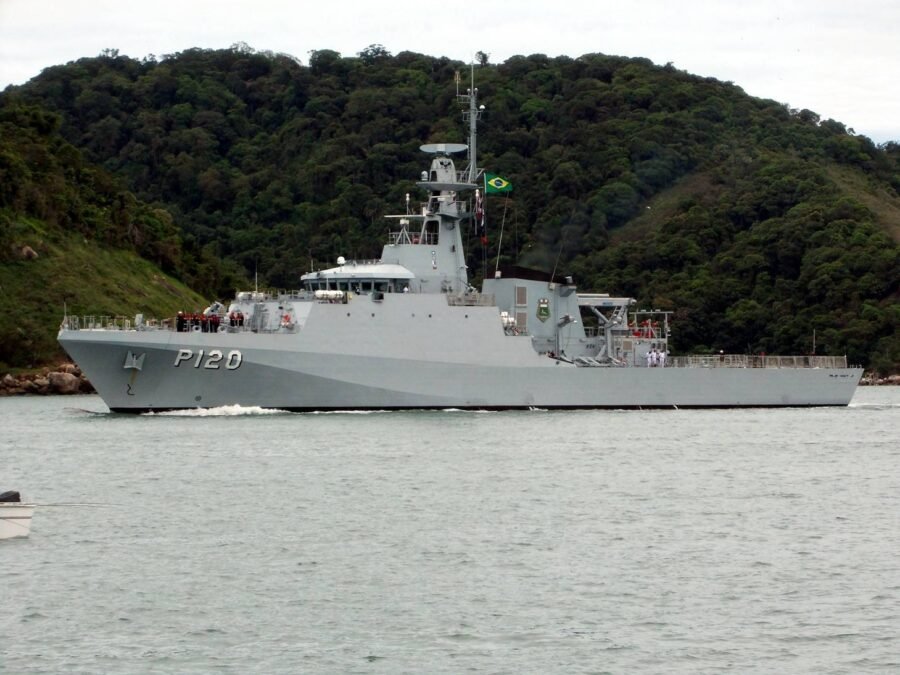 NPaOc Amazonas: navio da Marinha será aberto à visitação em Vitória neste fim de semana 2 NPaOc Amazonas, Amazonas P-120, Marinha do Brasil, navio-patrulha oceânico, navio da Marinha, Vitória, Espírito Santo, Porto de Vitória, Semana da Pátria, Semana da Pátria 2026, segurança marítima, patrulha naval