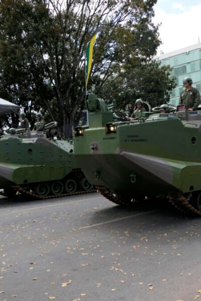 Desfile de 7 de setembro na Esplanada dos Ministérios para comemorar os 197 anos da Proclamação da Independência. Foto: Roque de Sá/Agência Senado