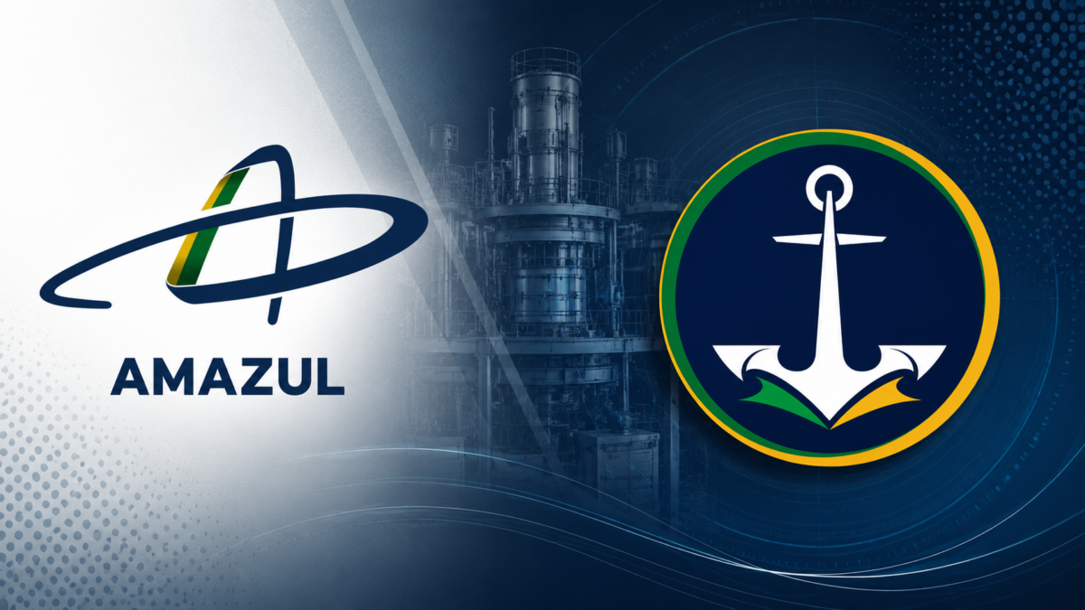 AMAZUL avança em estudos do Microrreator Nuclear em parceria com a Marinha