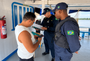 Operação Ordem nos Rios: Marinha reforça fiscalização no Rio Madeira