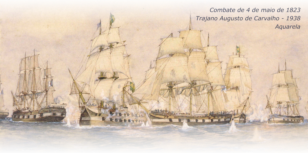 Independência do Brasil: como nasceu o Poder Naval que ajudou a consolidar a nova nação 5 Combate de 4 de maio de 1823 durante a Guerra da Independência do Brasil