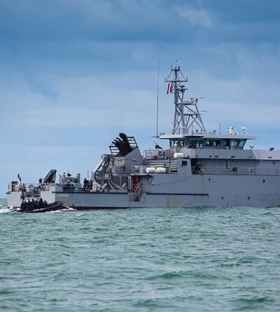 Navio-Patrulha francês La Résolue visitará Belém e Fortaleza em setembro
