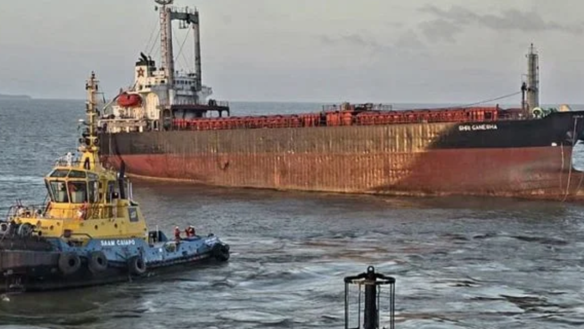 Marinha do Brasil usa levantamento hidrográfico para retirar navio encalhado no Amapá 1 marinha do Brasil