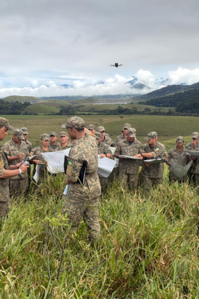 Drones no Corpo de Fuzileiros Navais são empregados de forma inédita pelo CIASC durante o C-ApA-CFN/2026, ampliando a consciência situacional e o ISR