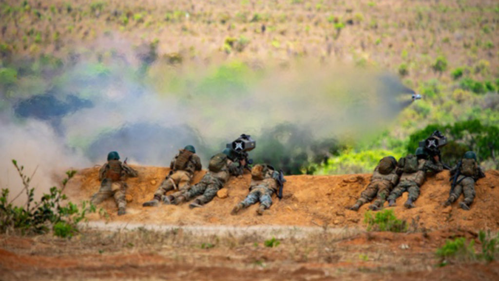 Operação Formosa 2026 reúne Marinha, Exército e FAB em exercício conjunto no Planalto Central 9 Operação Formosa 2026 reuniu meios das três Forças Armadas no Campo de Instrução de Formosa (CIF), em Goiás. Foto: Ministério da Defesa.