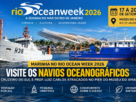 Marinha leva NHo Cruzeiro do Sul para a Rio Ocean Week 2026